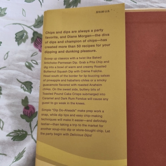 DIPS Cookbook by Diane Morgan Dips Dunk Crunch Munch 122 pgs Kitchen Essential - Picture 11 of 14